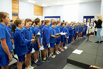 Choir at Braeview Primary School